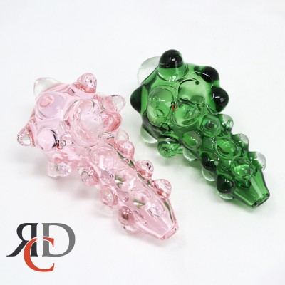 GLASS PIPE COLOR TUBE WITHH FULL BODY MARBLE ART GP1020 1CT